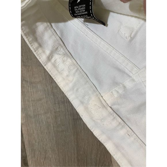 7 for All Mankind *ALI IN SOLEIL White Skinny Bootcut Jeans Sz 26 / US 4 MP $228 - Picture 5 of 12